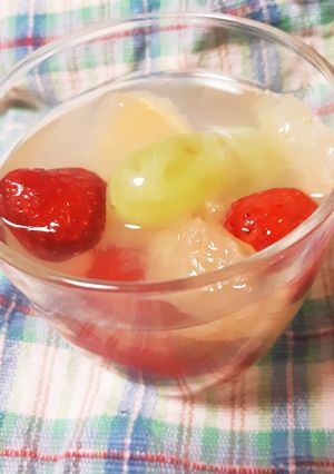 夏風邪退散!脱水症状予防のフルーツポンチ-レシピのメイン写真