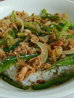 ツナ缶で簡単ランチ☆丼で(^^)-レシピのメイン写真