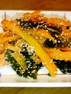 かんたん野菜料理 にんじんのたらこまぶし-レシピのメイン写真