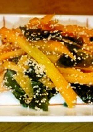 かんたん野菜料理 にんじんのたらこまぶし-レシピのメイン写真