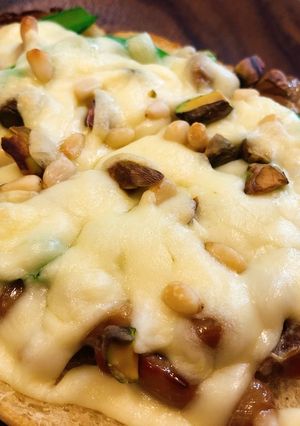 簡単薬膳⭐︎納豆チーズトースト-レシピのメイン写真