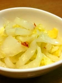かんたん野菜料理 はくさいの甘酢漬け-レシピのメイン写真