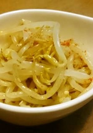 かんたん野菜料理　もやしのナムル-レシピのメイン写真