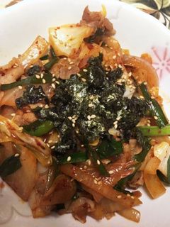 甘辛が美味しい豚キムチ丼-レシピのメイン写真