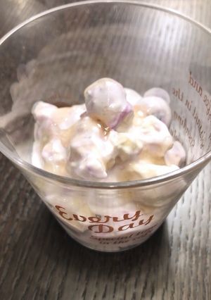 ブルーベリーチーズケーキ風おやつ♪-レシピのメイン写真