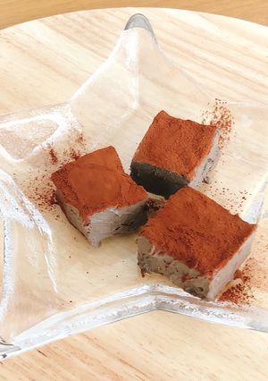 ヘルシー豆腐ごまチョコ-レシピのメイン写真