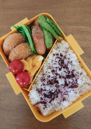 とりあえず冷蔵庫にあったもの弁当②-レシピのメイン写真