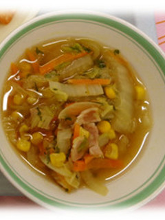 野菜スープ@倉敷市学校給食-レシピのメイン写真