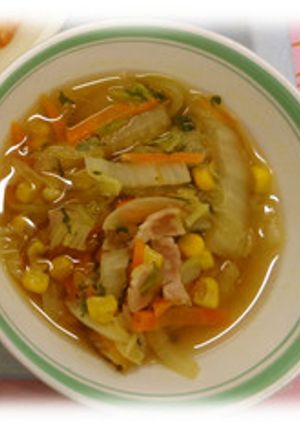 野菜スープ＠倉敷市学校給食-レシピのメイン写真