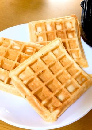 ワッフル風クランペット-レシピのメイン写真