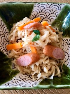ウインナーと切り干し大根のお酢煮-レシピのメイン写真