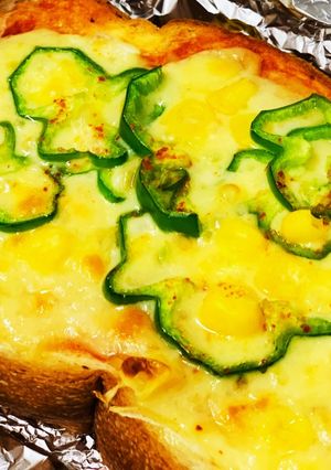 簡単美味しい!喫茶店のピザトースト-レシピのメイン写真
