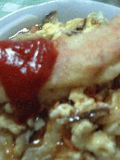 海老チリのたまご丼-レシピのメイン写真