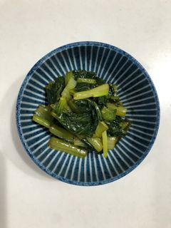 小松菜の醤油ごま油あえ-レシピのメイン写真