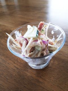 ゴボウのカレーツナマヨサラダ-レシピのメイン写真