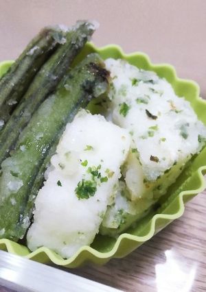 あと一品☆長芋の青のり焼き-レシピのメイン写真