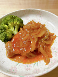豚ロースでトロトロ♡スイスステーキ煮-レシピのメイン写真
