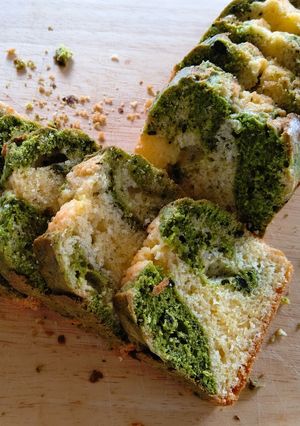 抹茶のマーブルケーキ-レシピのメイン写真