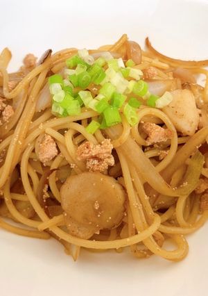 明太子の和風パスタ ランチ×ダイエット-レシピのメイン写真