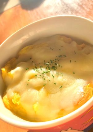 簡単カップごはん パンプキンチーズパン-レシピのメイン写真