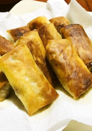 きのこたっぷり春巻き-レシピのメイン写真