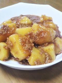 ジャガイモのそぼろ餡-レシピのメイン写真