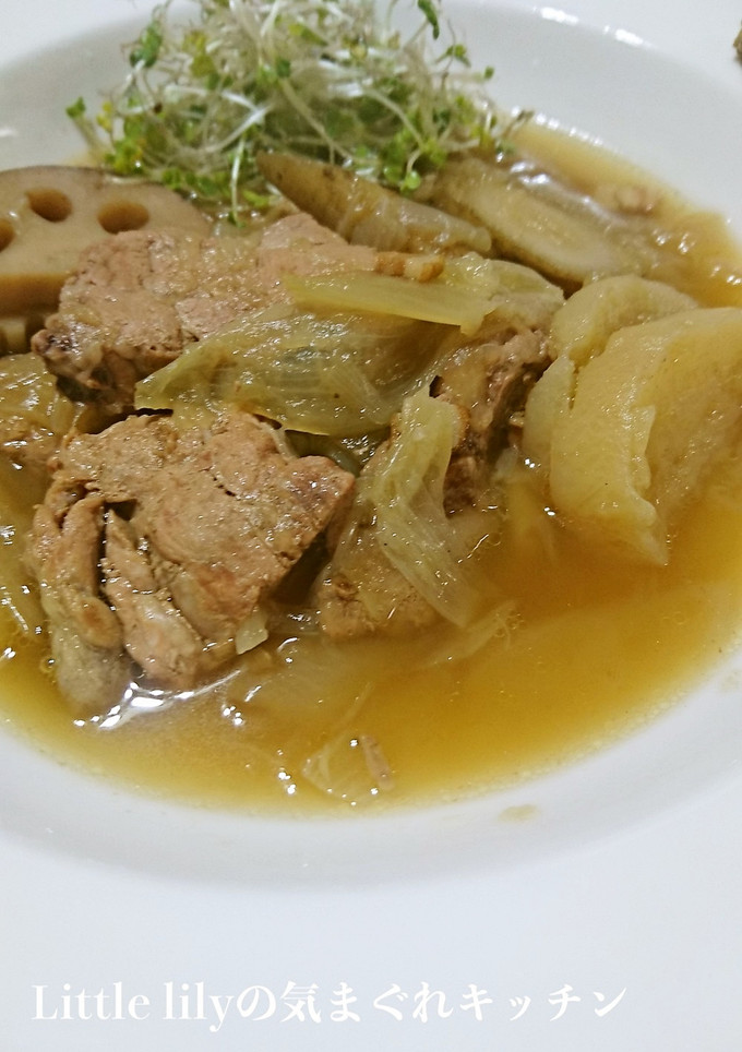 豚ヒレと根菜のポトフ-レシピのメイン写真