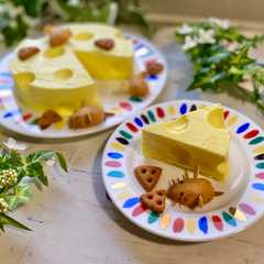 A picture of 【簡単】 穴あきチーズケーキ.