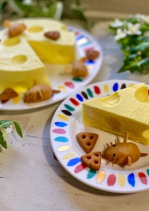 【簡単】 穴あきチーズケーキ-レシピのメイン写真