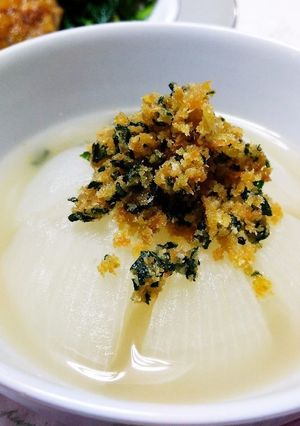 新玉まるごとコンソメスープ★香草パン粉-レシピのメイン写真
