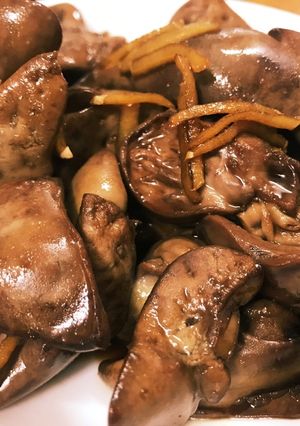 下処理なし とり肝好きのとり肝の甘辛煮-レシピのメイン写真