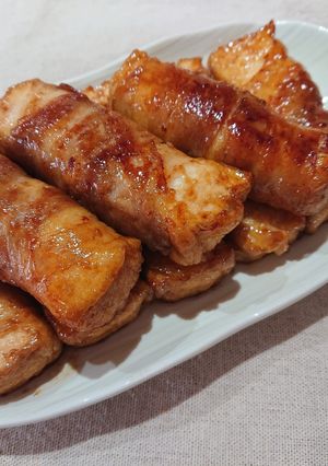 絹揚げの豚肉巻き-レシピのメイン写真