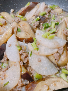 ナスと大根のそぼろ味噌あんかけ-レシピのメイン写真