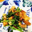 簡単!豚肉とクレソンの炒め物