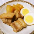 フライパンで簡単♡豚バラ肉と大根の角煮