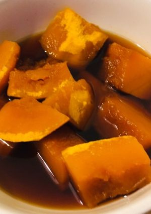 かぼちゃの煮物(少人数・食べきれる量で)-レシピのメイン写真