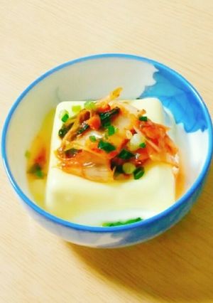 キムチーズ豆腐(･ω･)☆-レシピのメイン写真