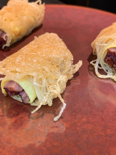焼ビーフンの焼豚巻き-レシピのメイン写真