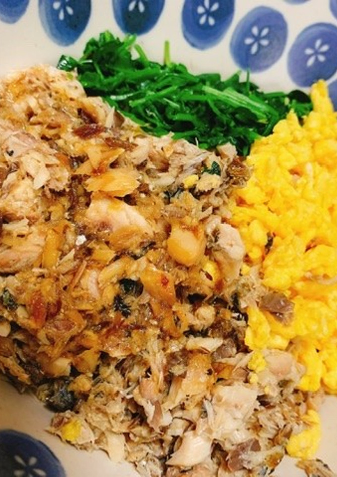 さば缶で簡単！さぼろ丼-レシピのメイン写真