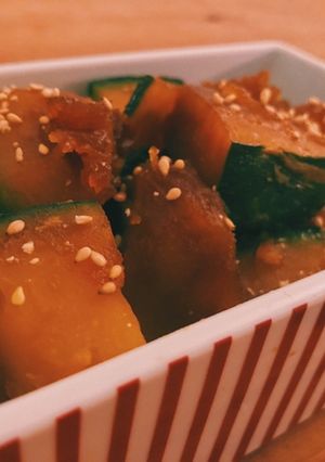 絶品!簡単!かぼちゃの煮物-レシピのメイン写真