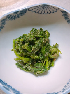 つる菜の胡麻和え-レシピのメイン写真