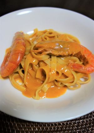 赤海老のトマトクリームパスタ-レシピのメイン写真