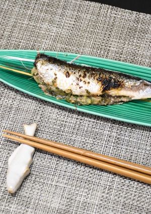 イワシの香味味噌焼き-レシピのメイン写真