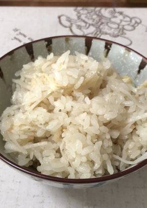 新生姜の混ぜごはん-レシピのメイン写真
