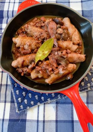 豚肉ロールときのこの煮込み-レシピのメイン写真