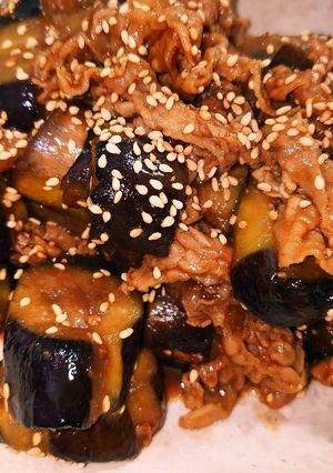 10分おかず！豚肉となす味噌炒め-レシピのメイン写真