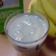 รูปของ 豆乳バナナダイエットドリンク