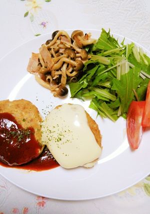 私の豆腐ハンバーグ-レシピのメイン写真