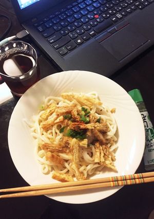 超速5分★カリカリお揚げのおろし冷うどん-レシピのメイン写真