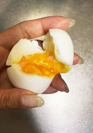 半熟ゆで卵-レシピのメイン写真